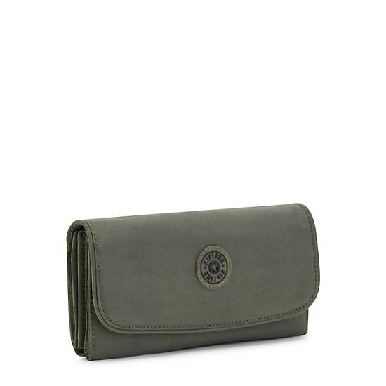 Carteras Kipling Money Land Snap Wallet Verdes | MX 2189LI